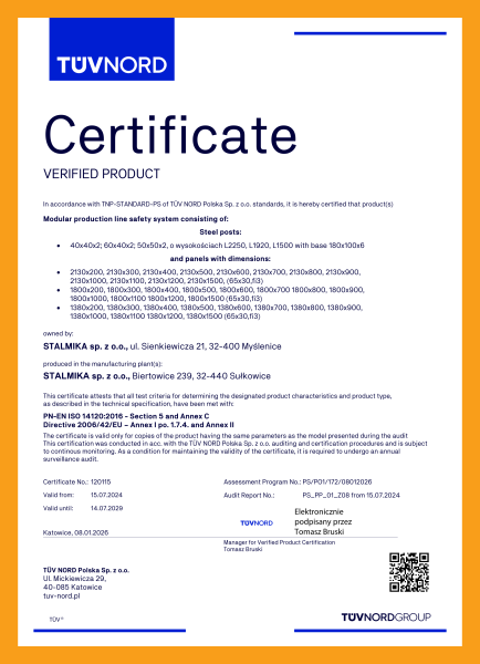 Stalmika-safety-certificate-verified-product-TUV